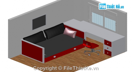 File cad,phòng 3d,phòng 3d đẹp